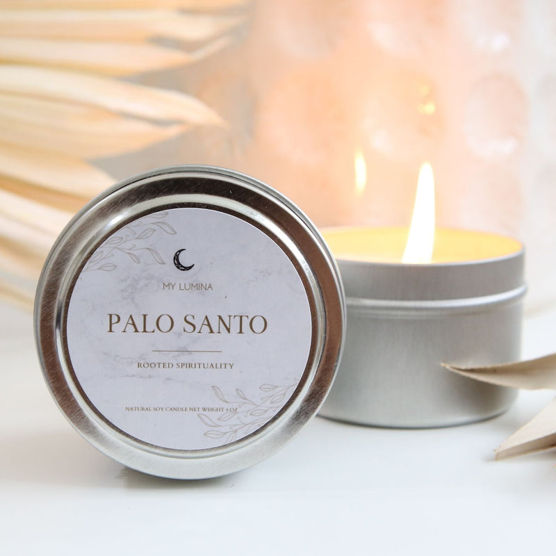 Palo Santo 4 oz Mini Candle